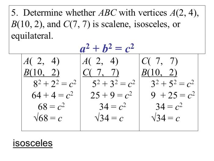 Chapter 9 test a geometry answers